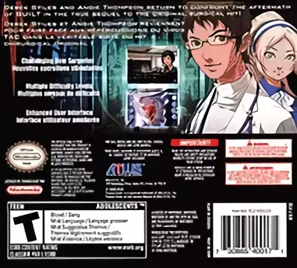 Image n° 2 - boxback : Trauma Center - Under the Knife 2